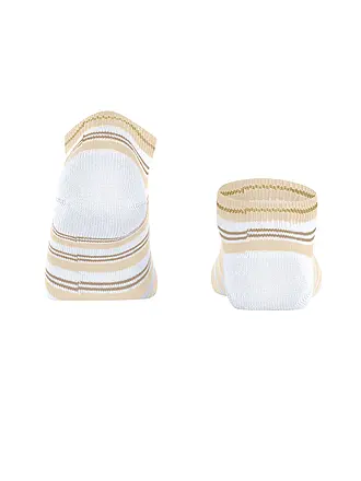FALKE | Chaussettes sneaker SMART STRIPE blanches | weiss